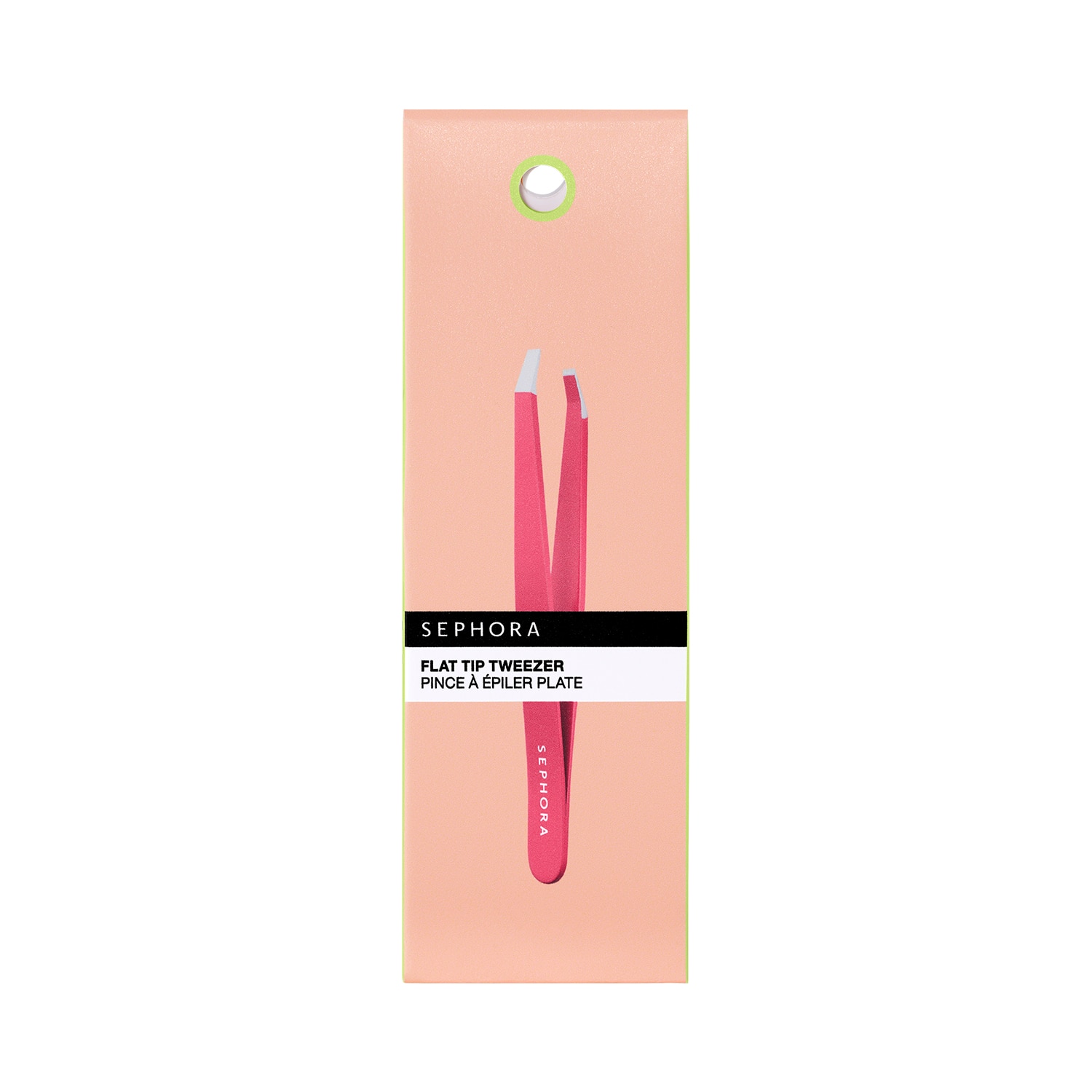 ANGLED TWEEZER PINK  (PINZA PARA DEPILAR PLANA)
